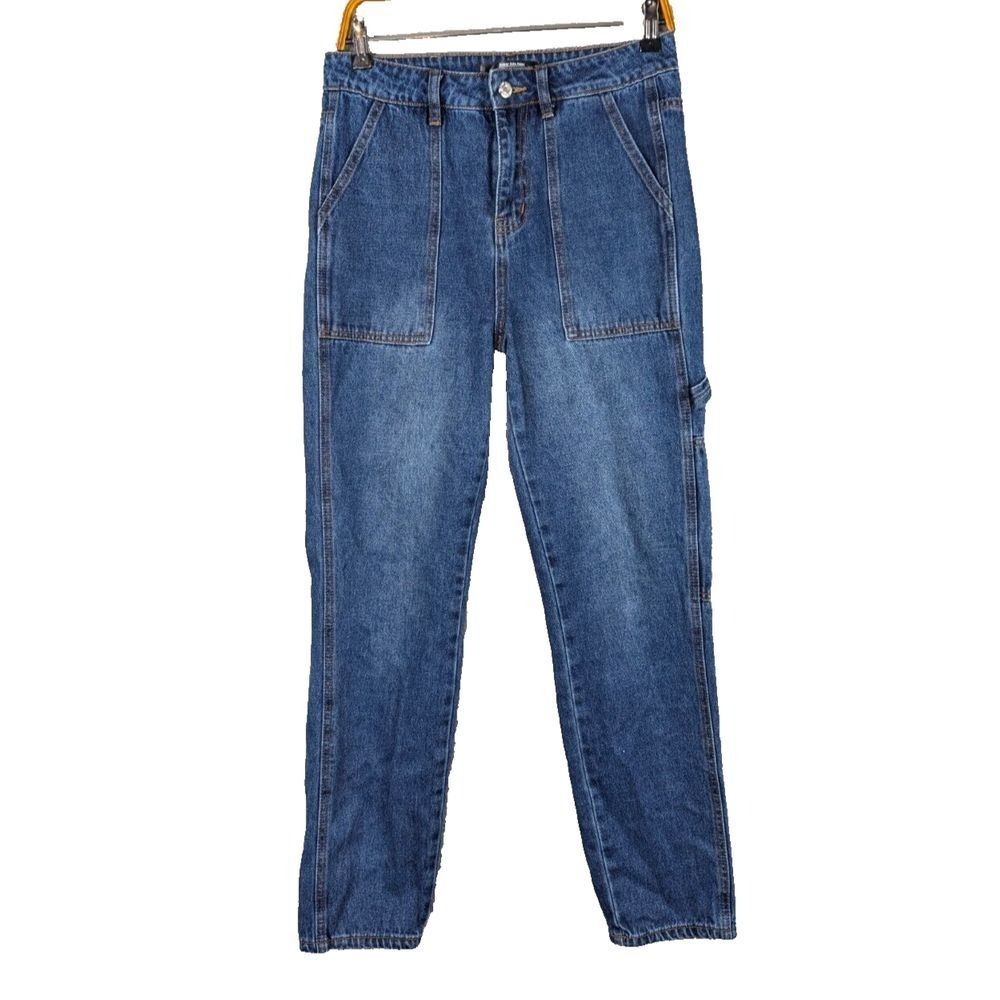 Vintage Monkey Ride Carpenter Jeans Womens Size 1 Original Mom Tapered Cotton
